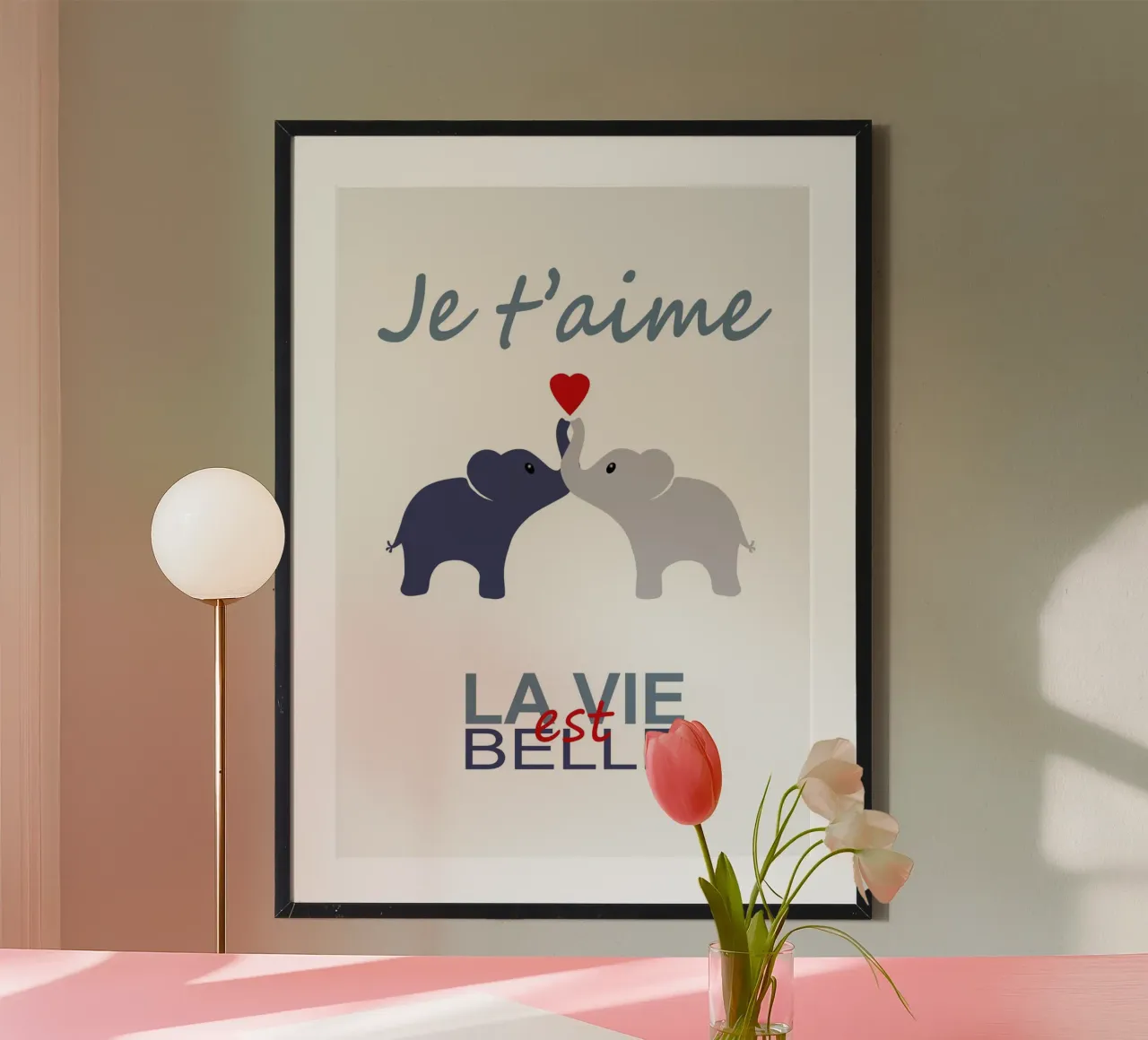 éléphant, je t'aime carta hahnemühle da alexiableu