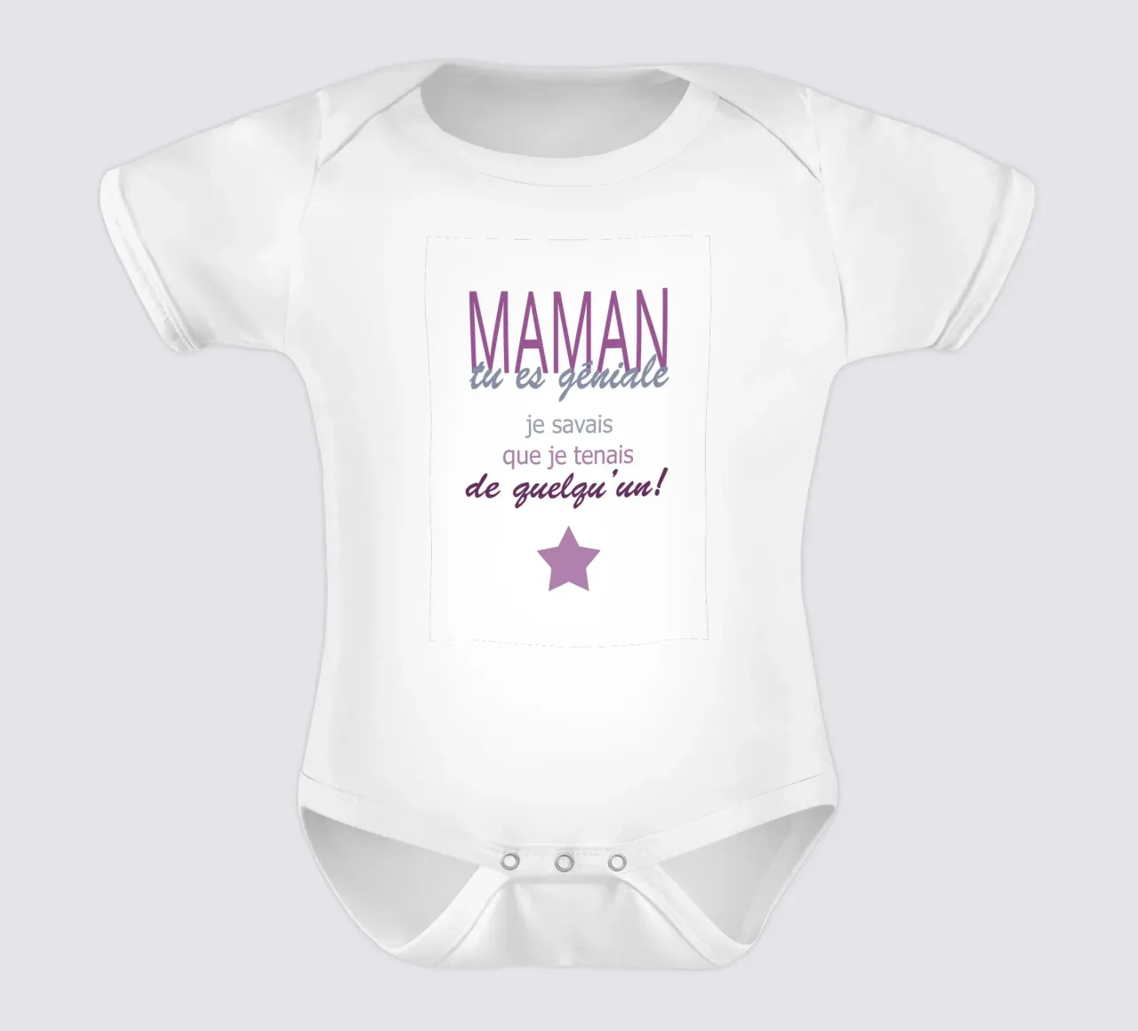 maman body neonato maniche corte da alexiableu