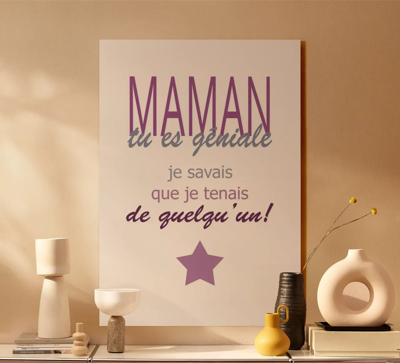 maman acrylic glass by alexiableu
