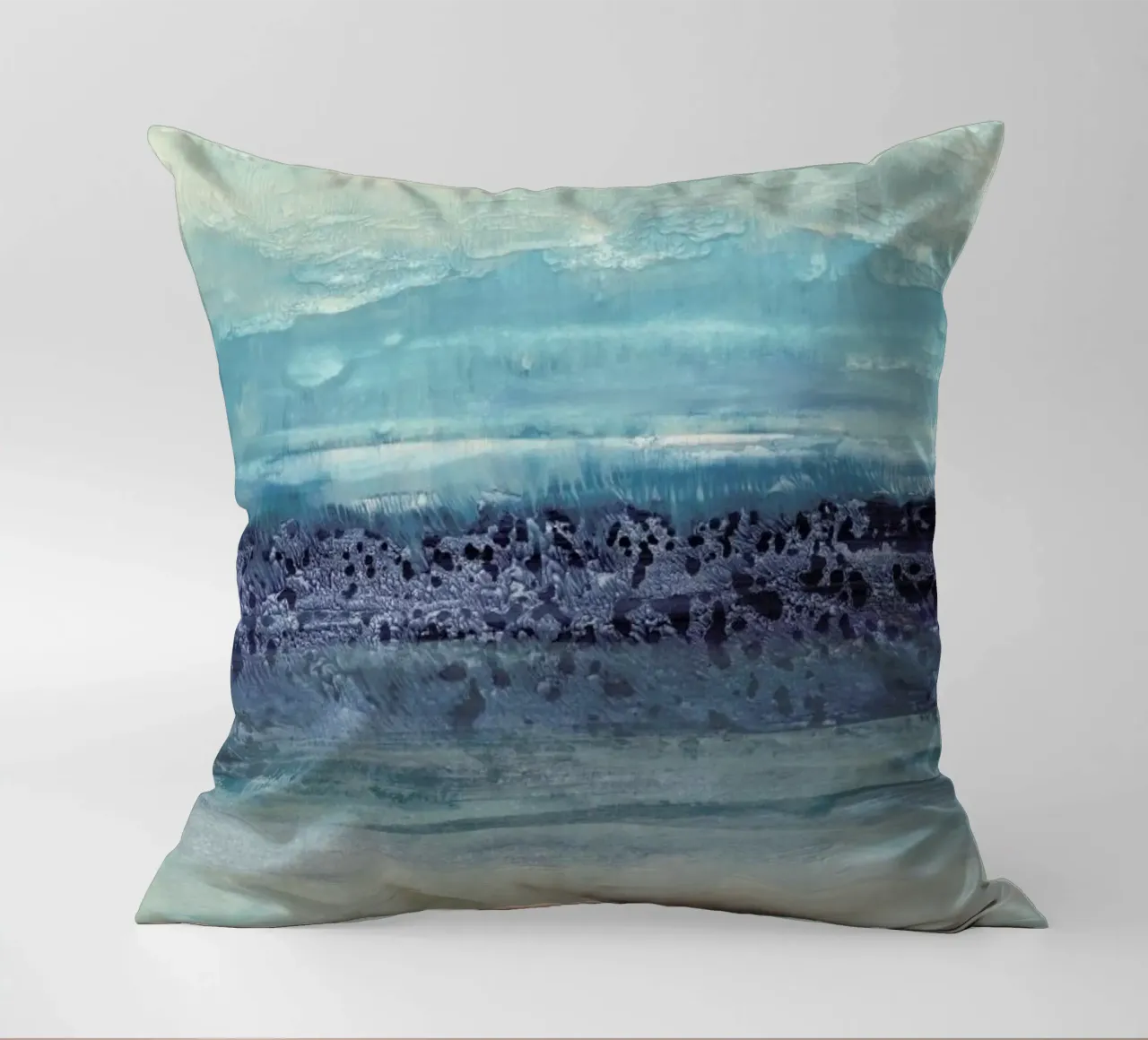 Serenity II decorative cushion by IRIS LEHNHARDT FINE ART