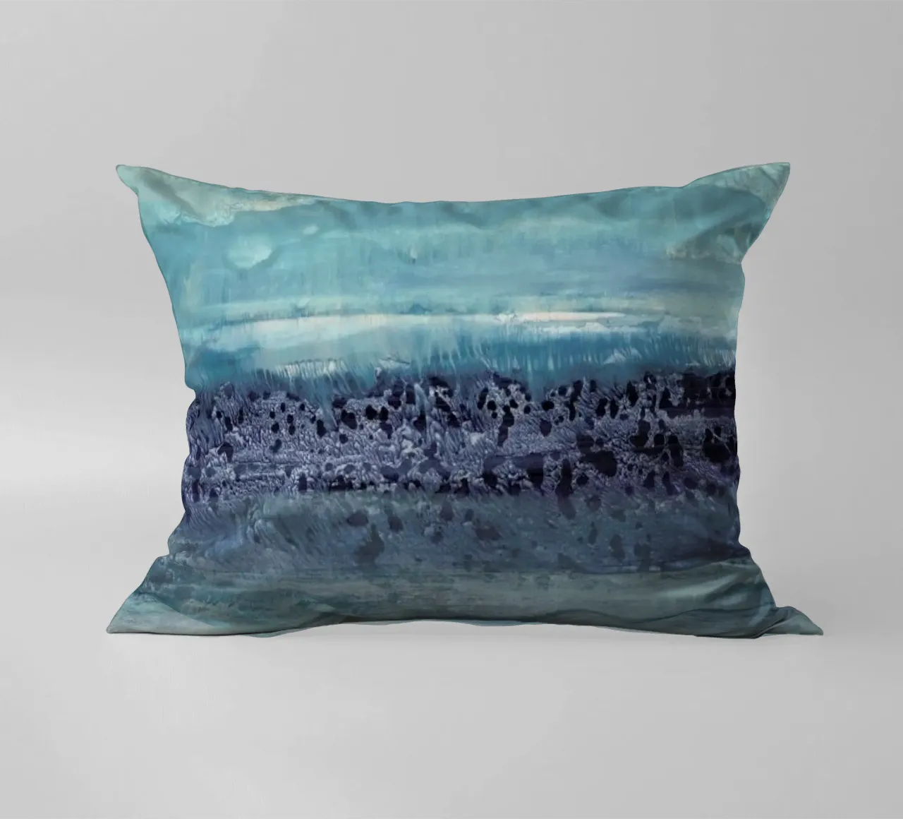 Serenity II decorative cushion by IRIS LEHNHARDT FINE ART