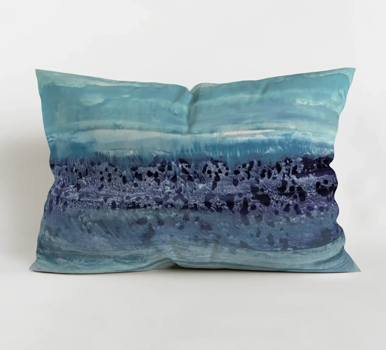Serenity II decorative cushion by IRIS LEHNHARDT FINE ART