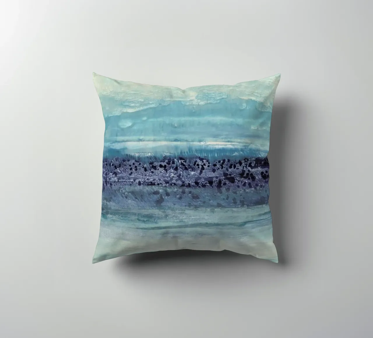 Serenity II decorative cushion by IRIS LEHNHARDT FINE ART