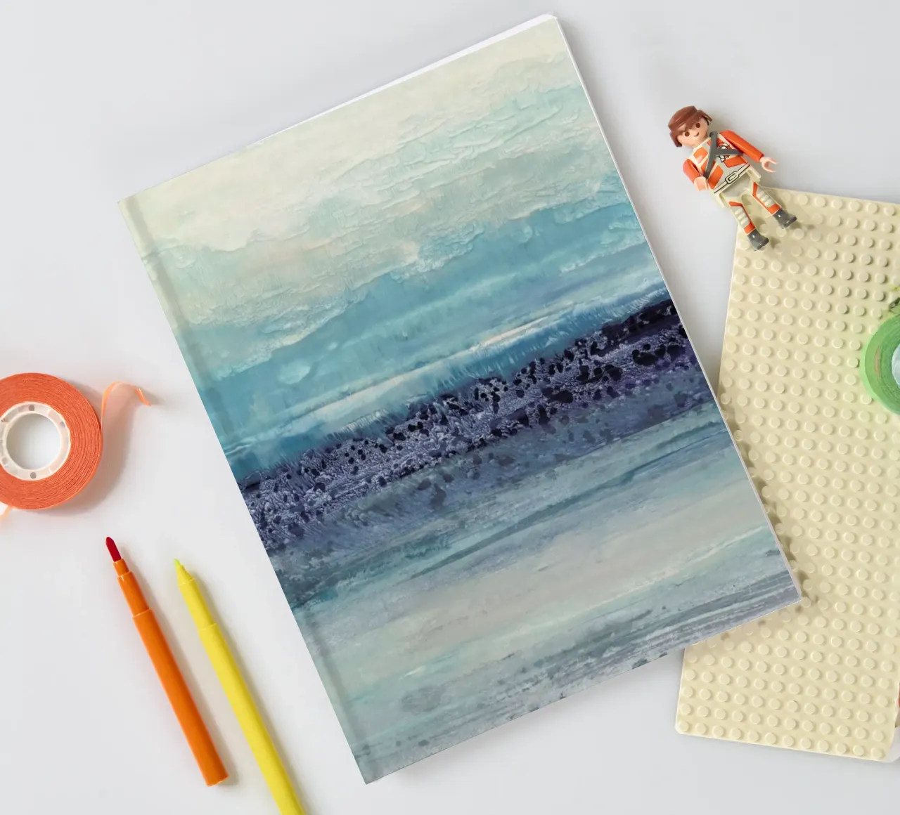 Serenity II notebook by IRIS LEHNHARDT FINE ART