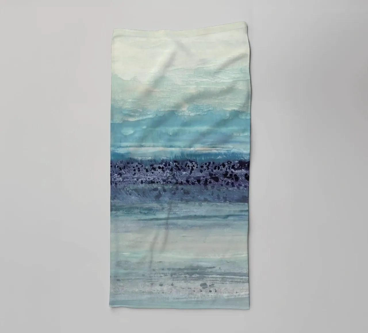 Serenity II towel by IRIS LEHNHARDT FINE ART