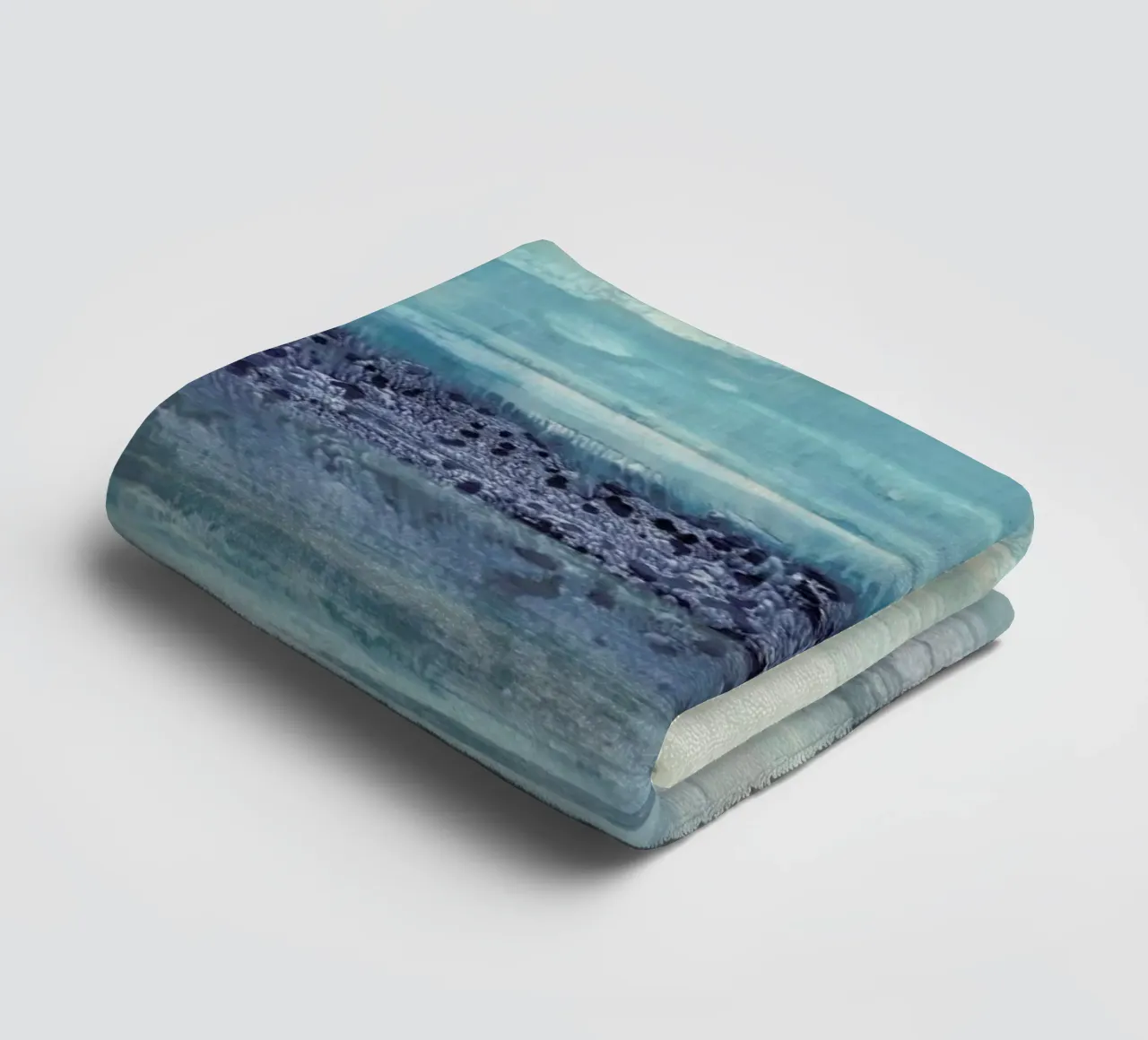 Serenity II towel by IRIS LEHNHARDT FINE ART