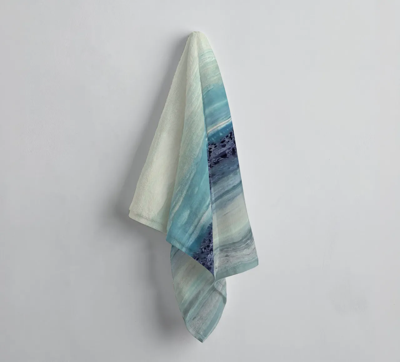 Serenity II towel by IRIS LEHNHARDT FINE ART