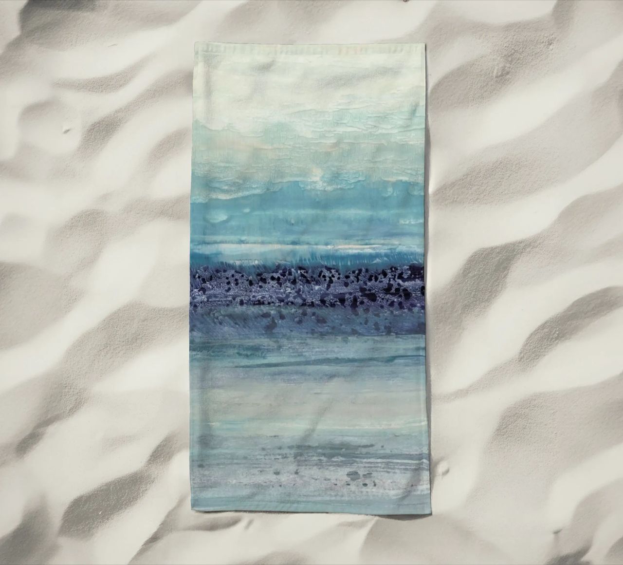 Serenity II Strandtuch von IRIS LEHNHARDT FINE ART