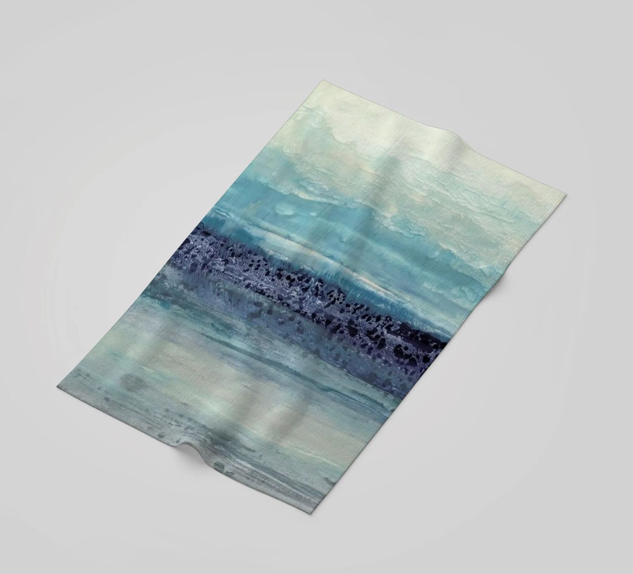 Serenity II Strandtuch von IRIS LEHNHARDT FINE ART