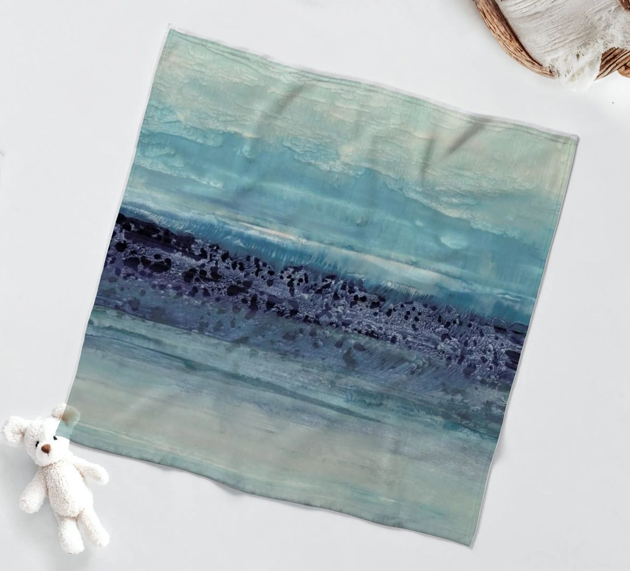 Serenity II Fleecedecke von IRIS LEHNHARDT FINE ART