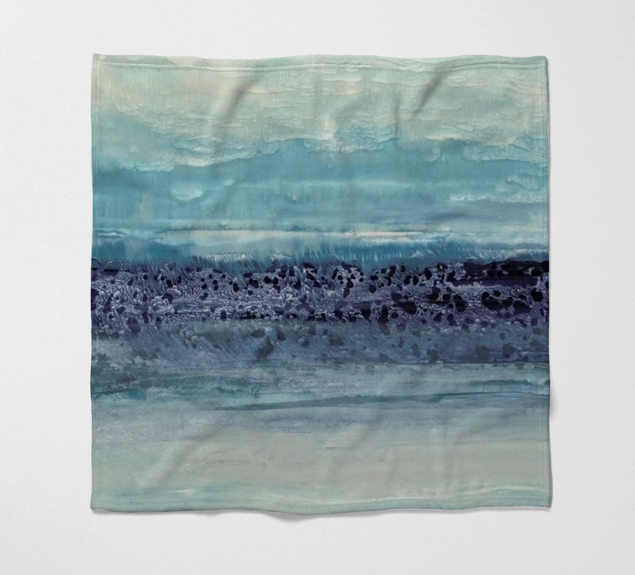 Serenity II Fleecedecke von IRIS LEHNHARDT FINE ART