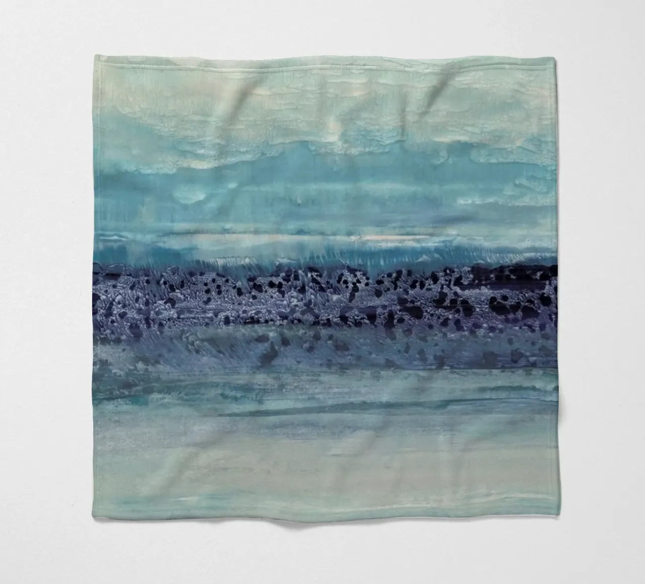 Serenity II coperta in pile da IRIS LEHNHARDT FINE ART