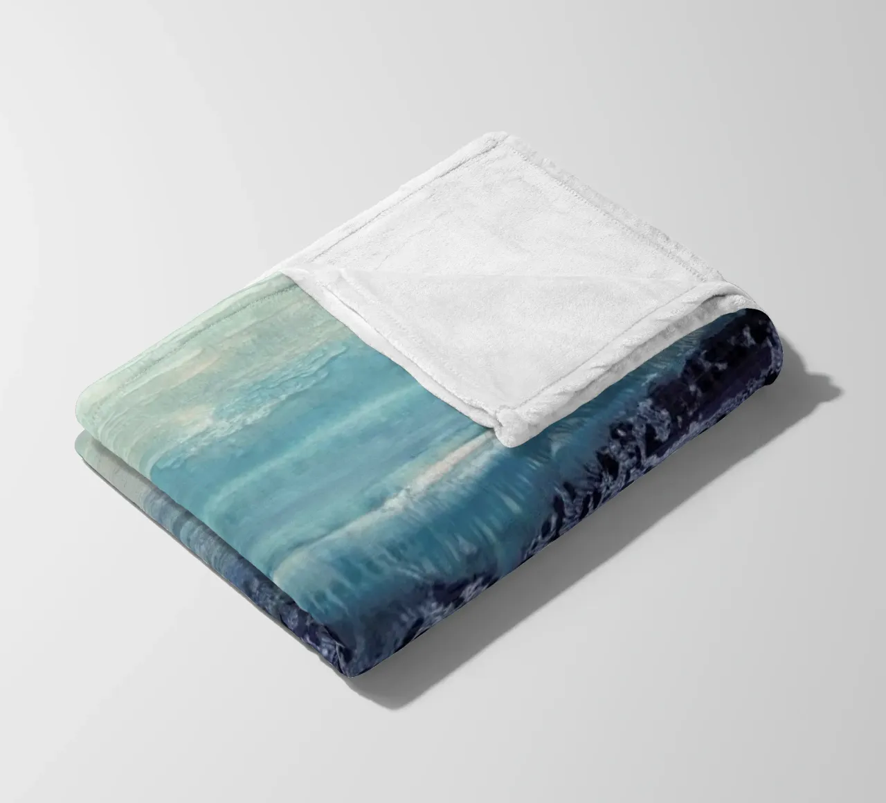 Serenity II coperta in pile da IRIS LEHNHARDT FINE ART