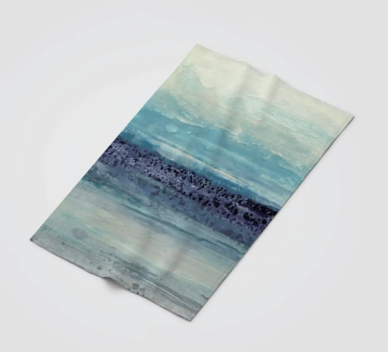 Serenity II coperta in pile da IRIS LEHNHARDT FINE ART