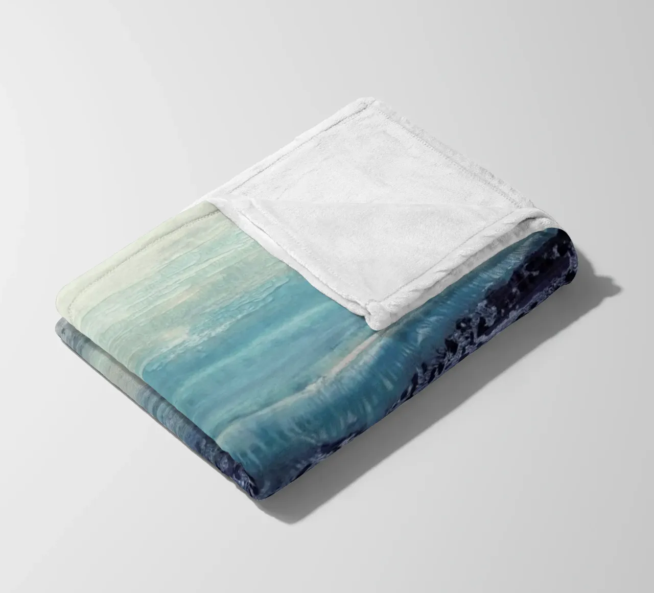 Serenity II coperta in pile da IRIS LEHNHARDT FINE ART