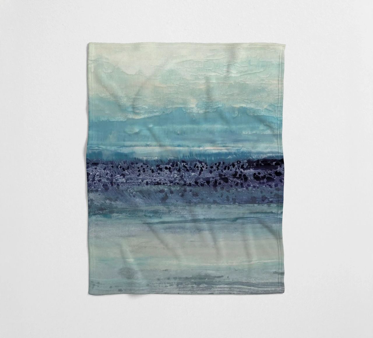 Serenity II Fleecedecke von IRIS LEHNHARDT FINE ART