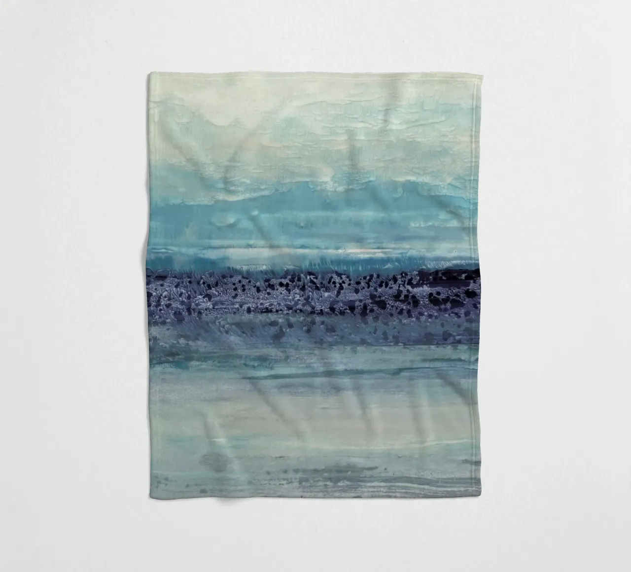 Serenity II Fleecedecke von IRIS LEHNHARDT FINE ART