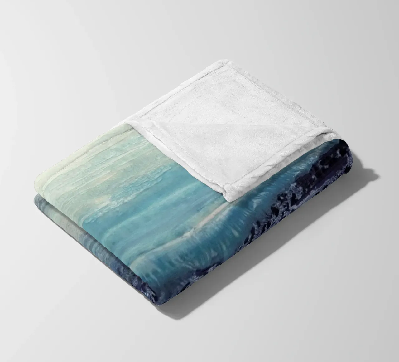 Serenity II coperta in pile da IRIS LEHNHARDT FINE ART