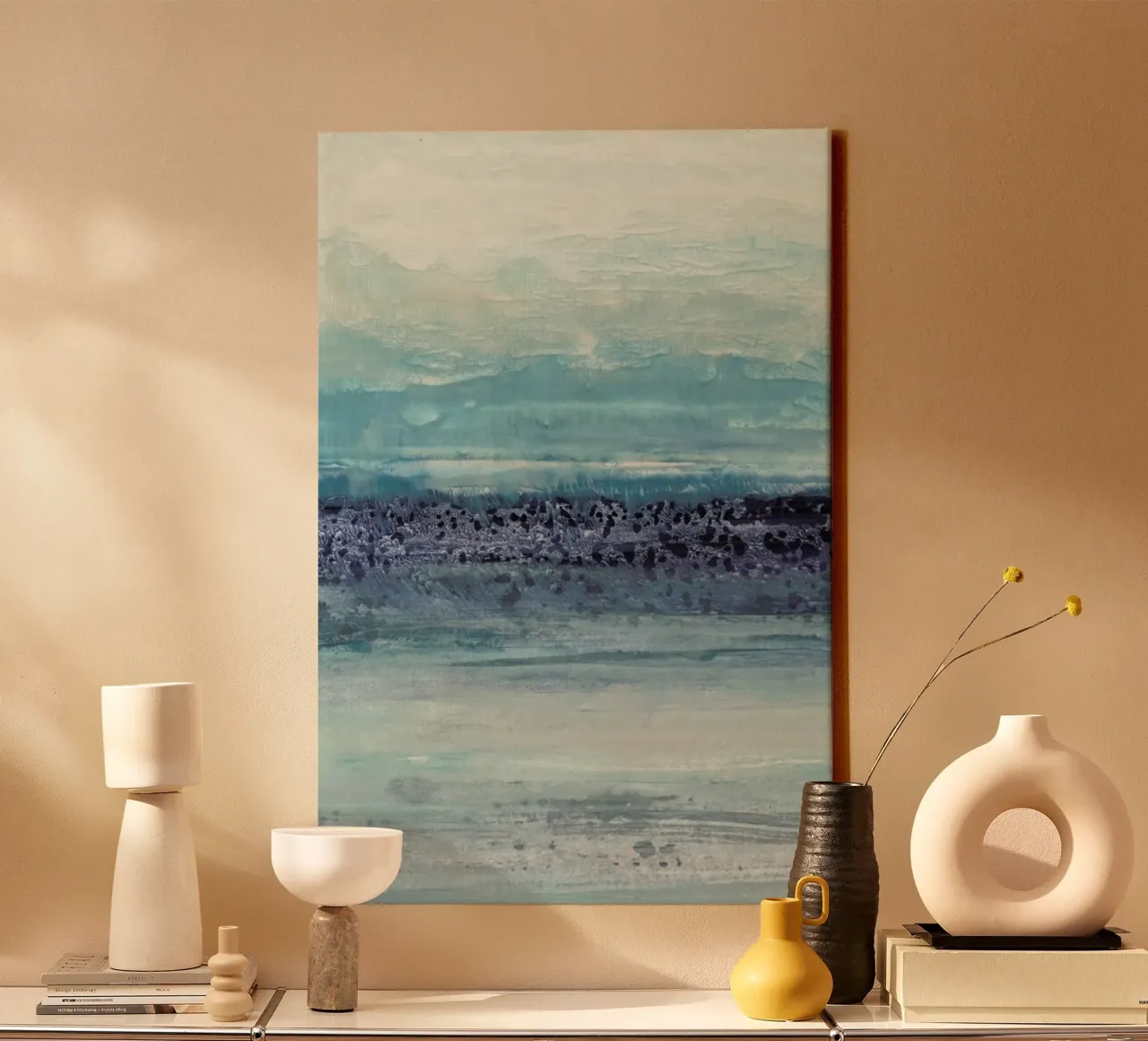 Serenity II tela da IRIS LEHNHARDT FINE ART