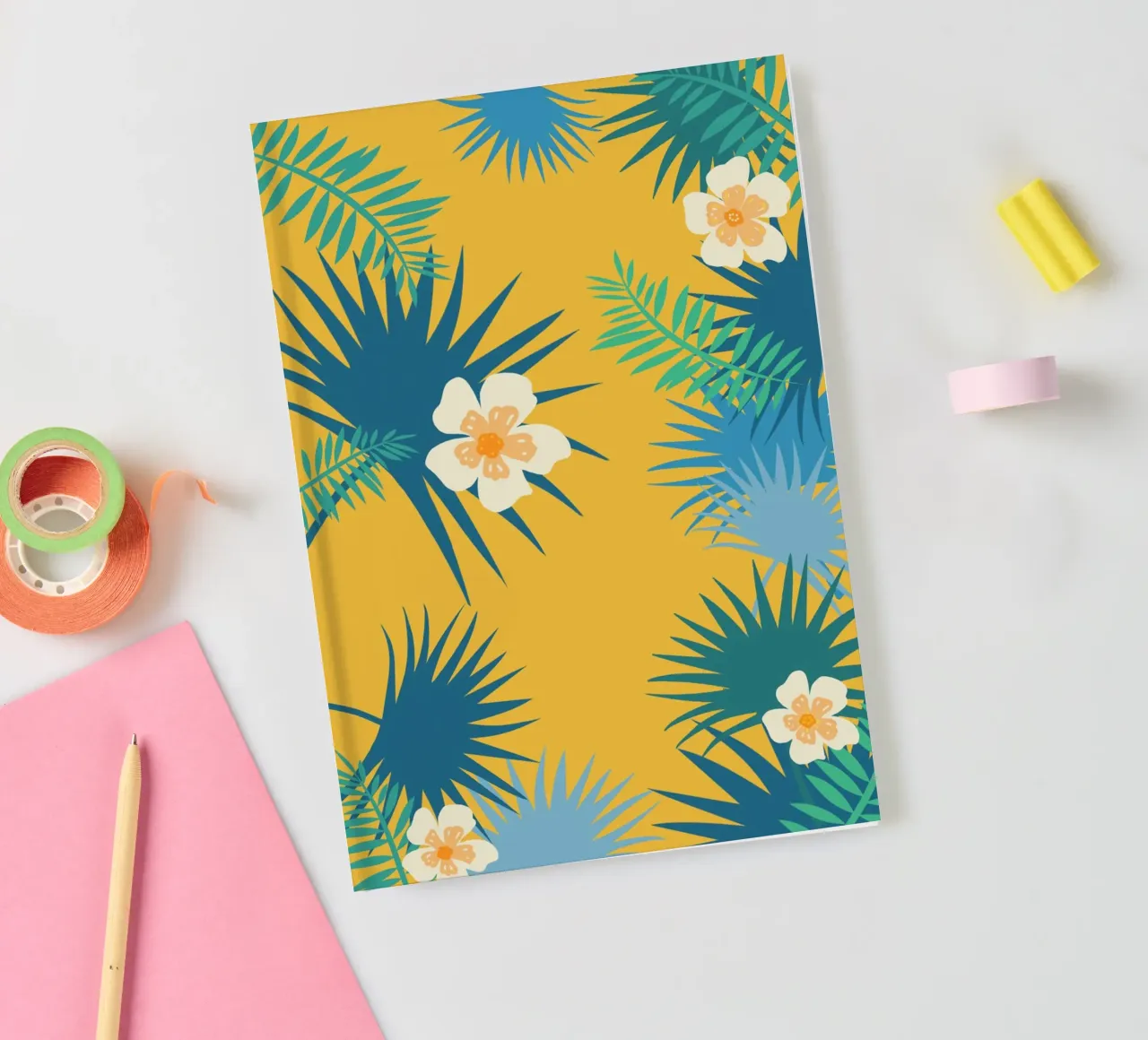 fleur jaune notebook by alexiableu