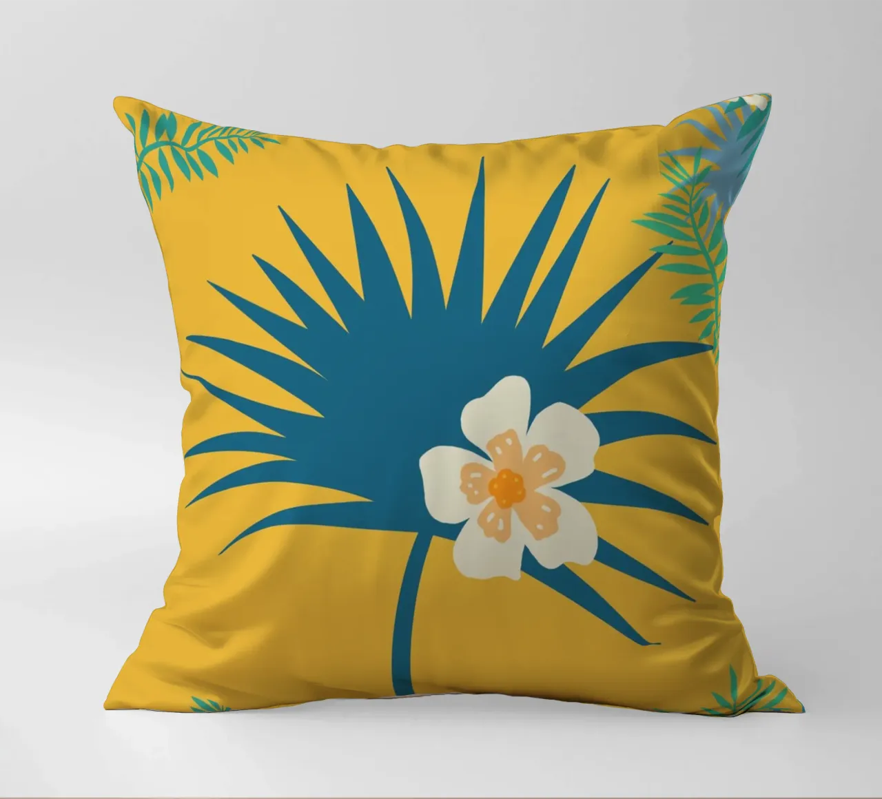 fleur jaune 2 cuscino da alexiableu