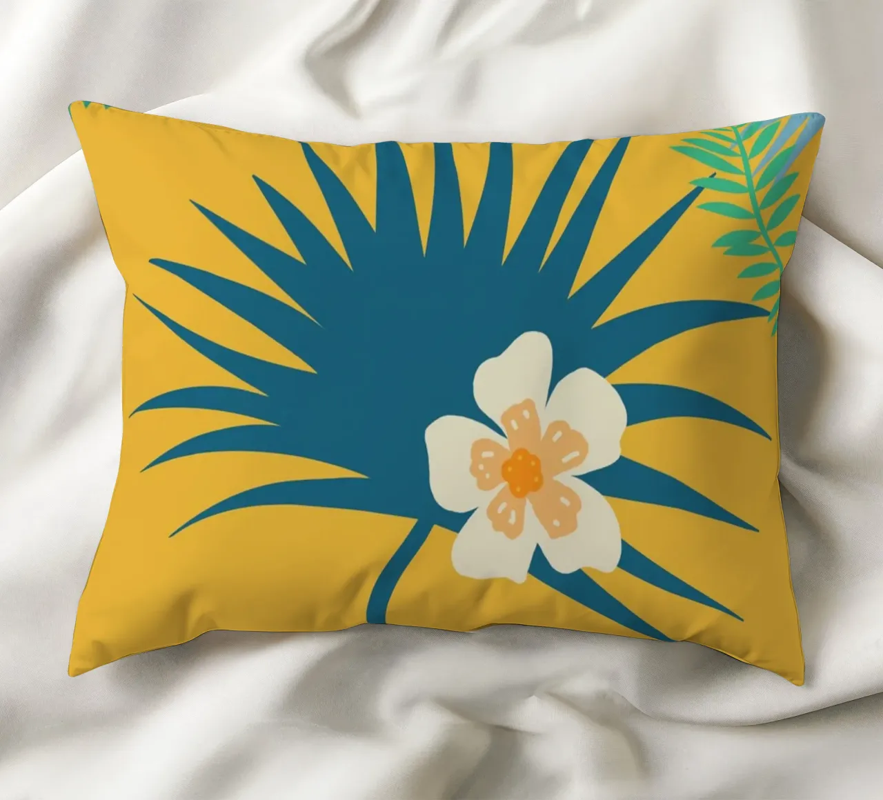 fleur jaune 2 cuscino da alexiableu