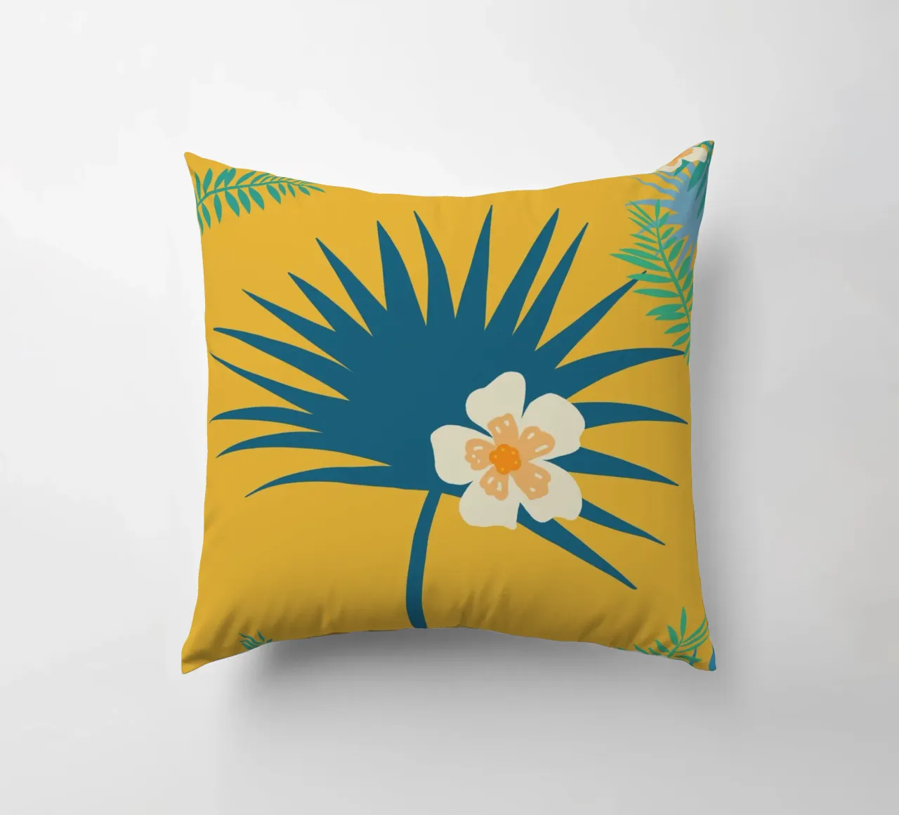 fleur jaune 2 cuscino da alexiableu