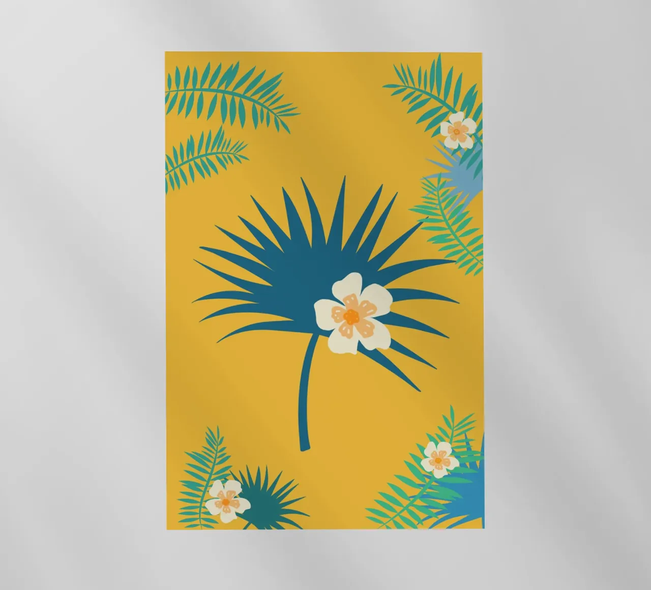 fleur jaune 2 pellicola backlit da alexiableu