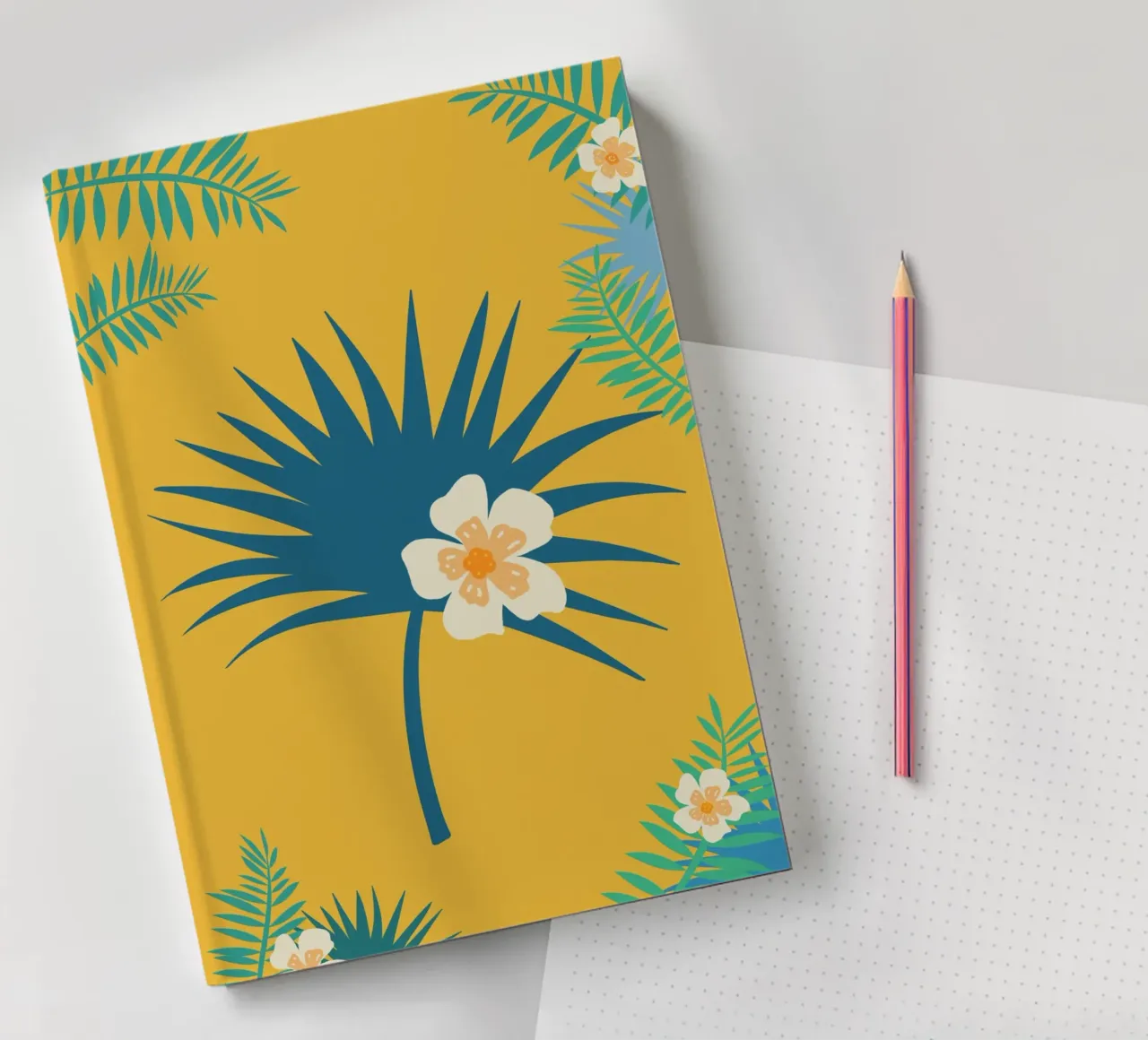 fleur jaune 2 notebook by alexiableu