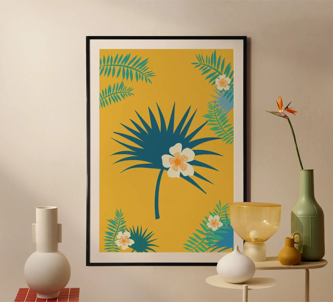 fleur jaune 2 carta hahnemühle da alexiableu