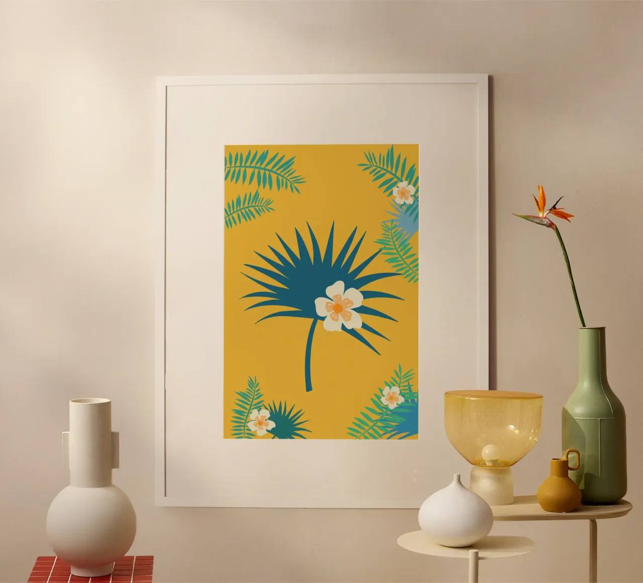 fleur jaune 2 carta hahnemühle da alexiableu