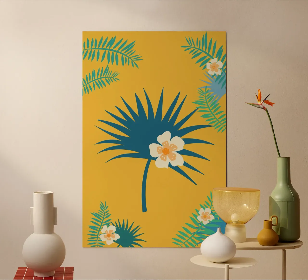 fleur jaune 2 carta hahnemühle da alexiableu