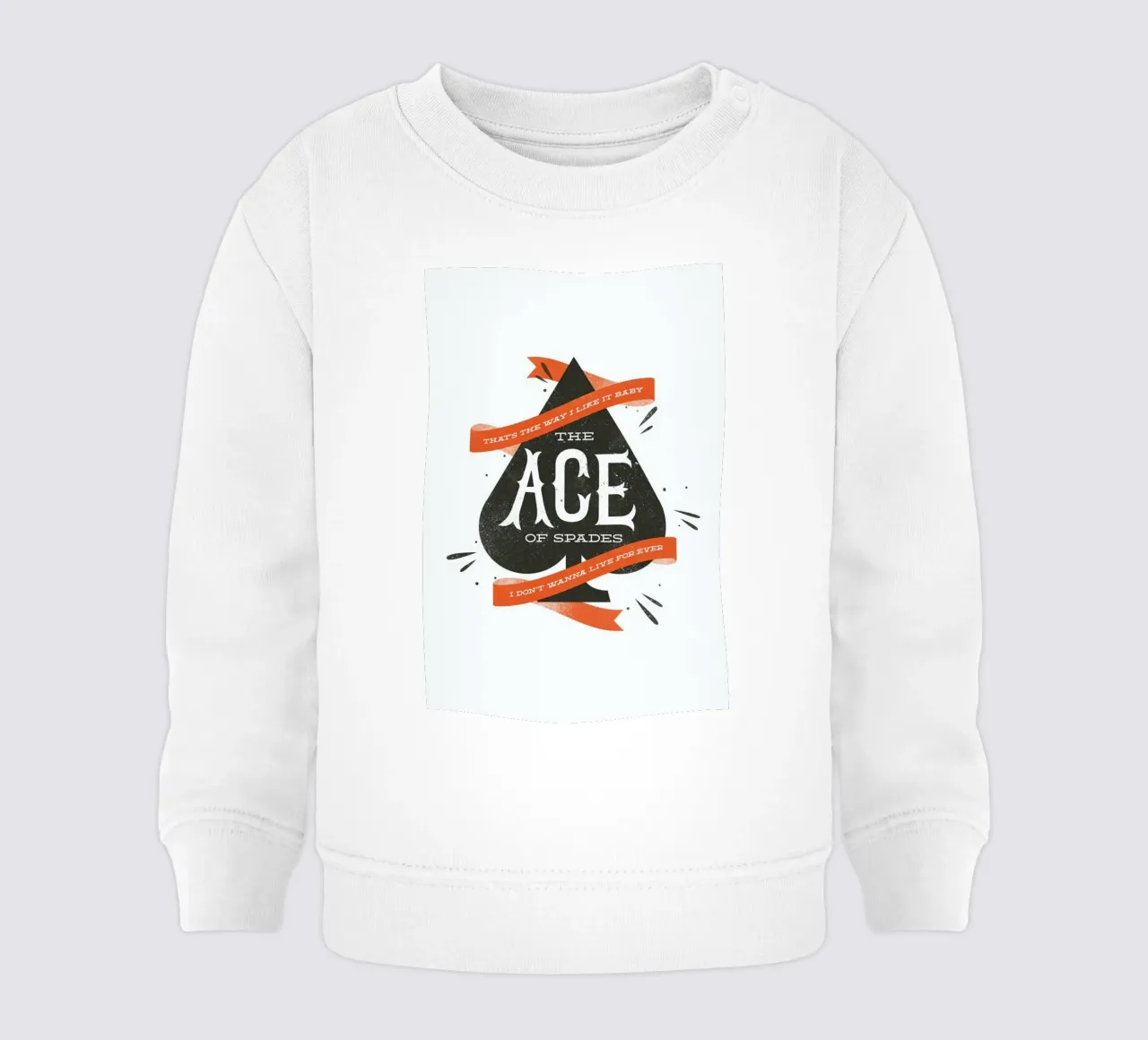 Ace felpa neonato da Chris Wharton