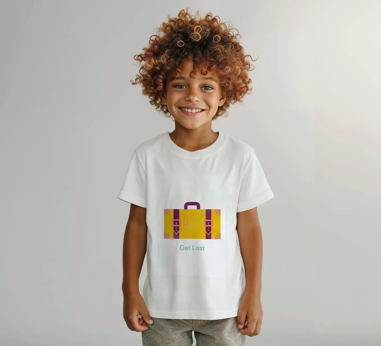 Get Lost t-shirt bambini da Chris Wharton
