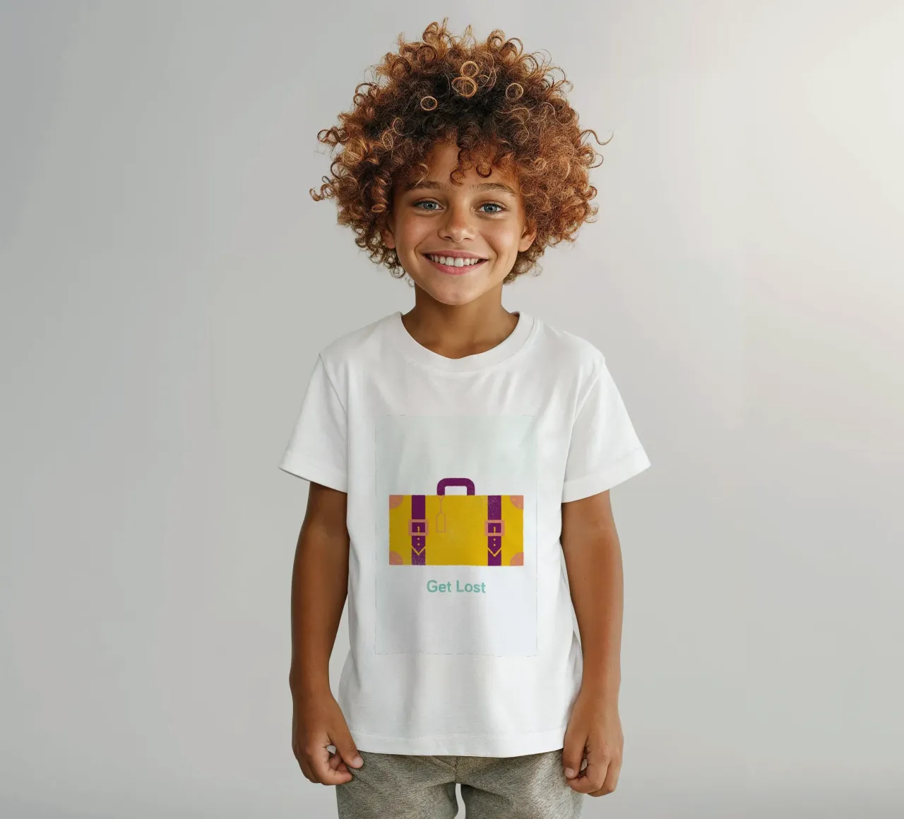Get Lost t-shirt bambini da Chris Wharton