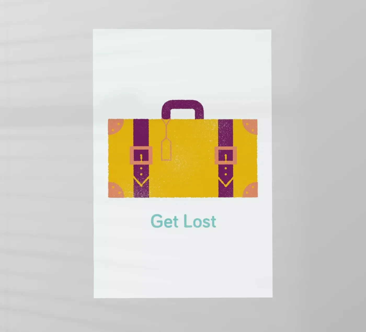 Get Lost pellicola backlit da Chris Wharton