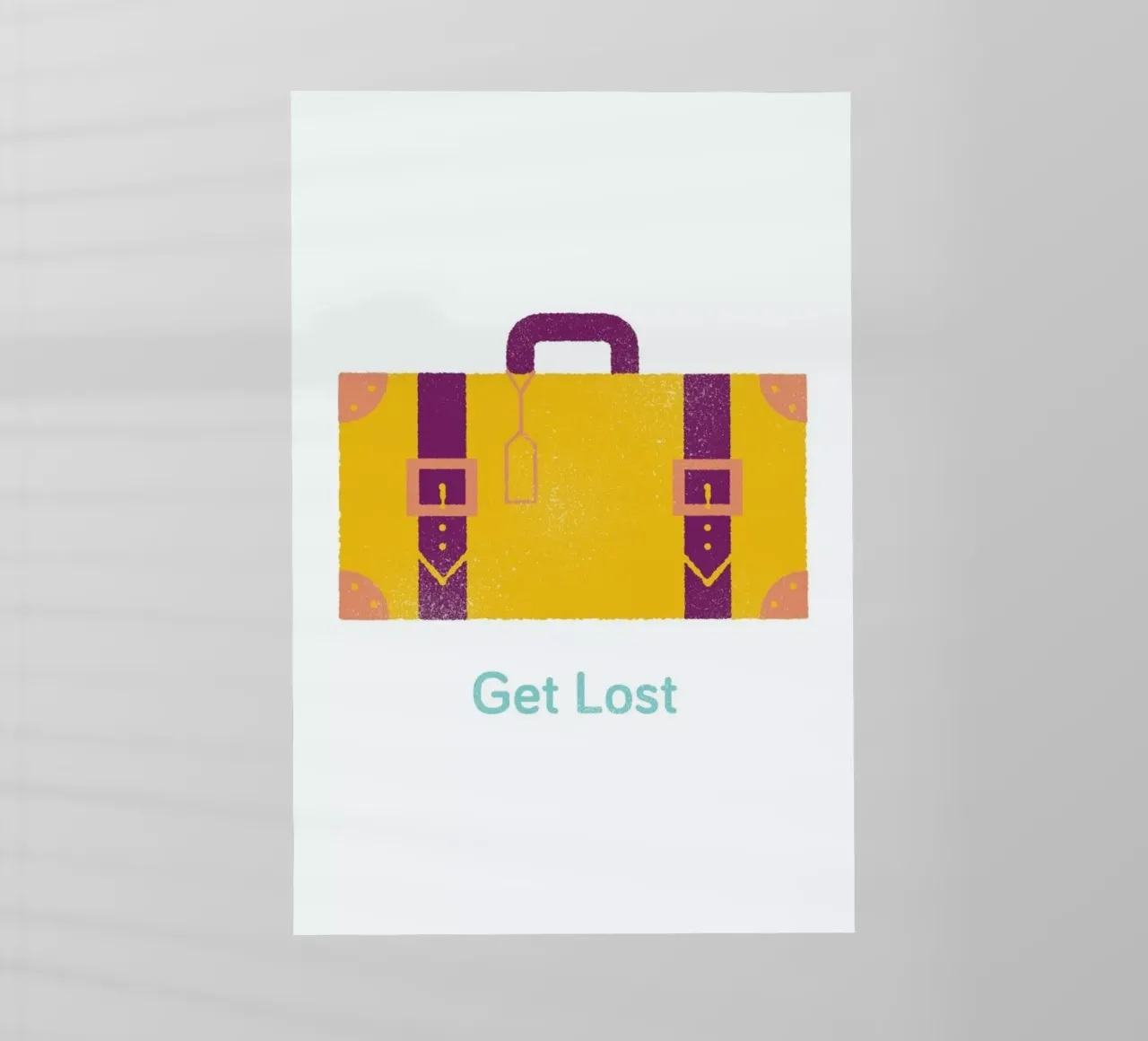 Get Lost pellicola backlit da Chris Wharton