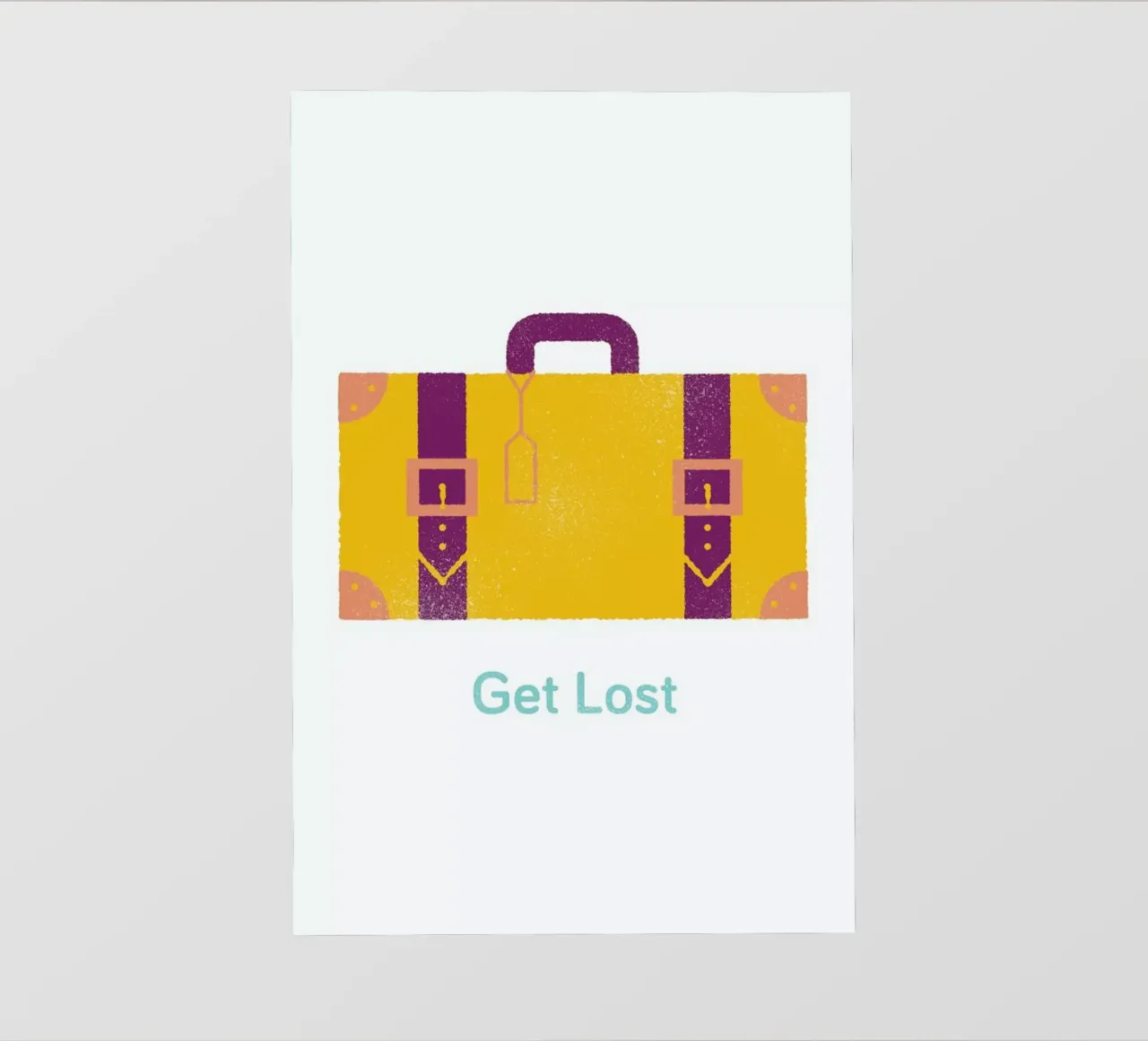 Get Lost pellicola backlit da Chris Wharton