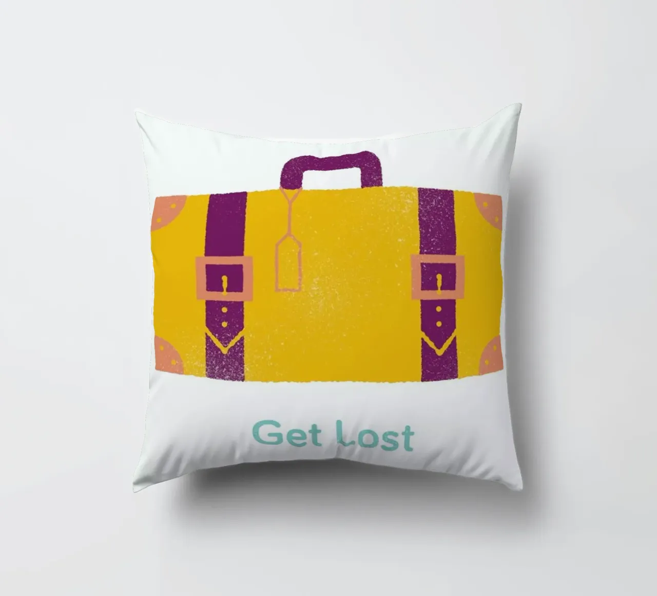 Get Lost cuscino da Chris Wharton