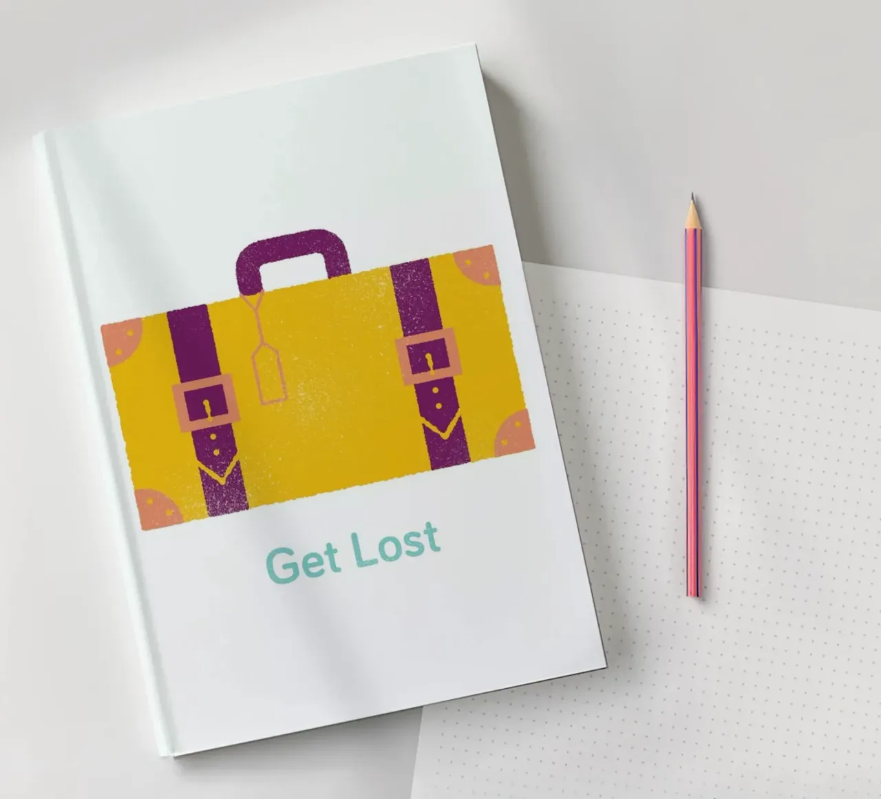 Get Lost notebook by Chris Wharton