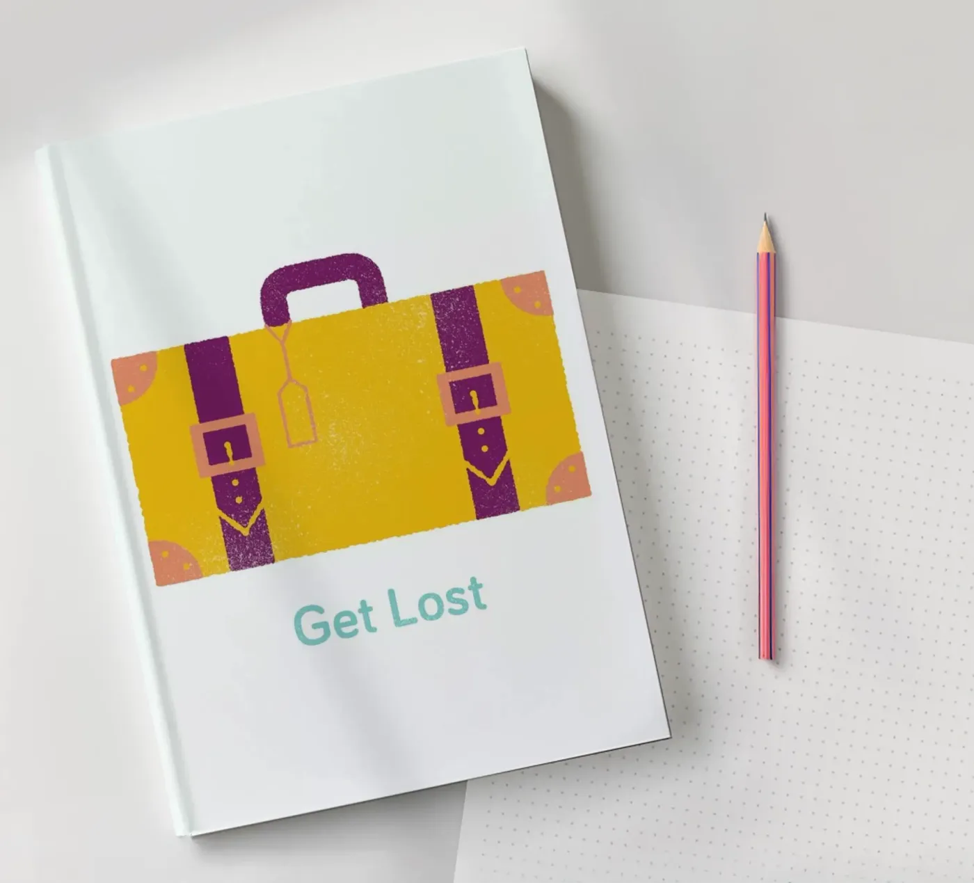 Get Lost notebook by Chris Wharton