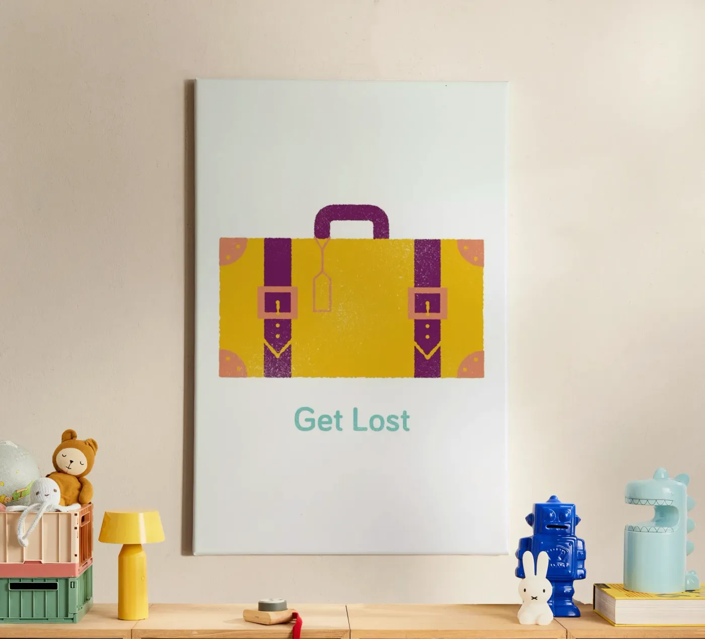 Get Lost canvas by Chris Wharton