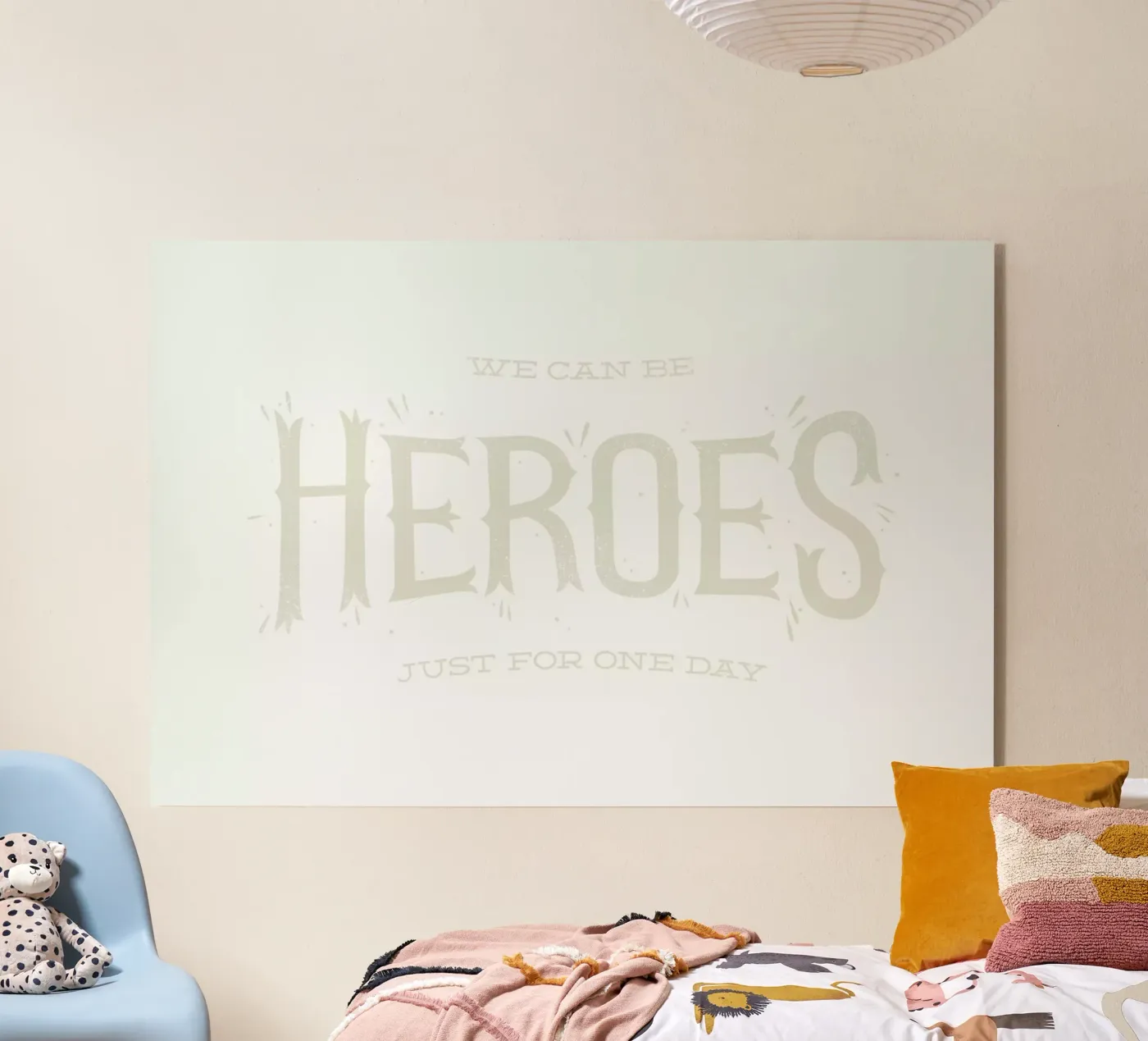 Heroes Acryl-Glas von Chris Wharton