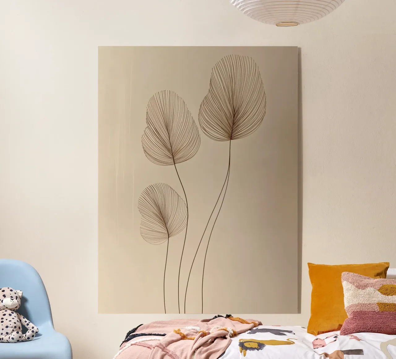 Fiori secchi plexiglass da Imagine