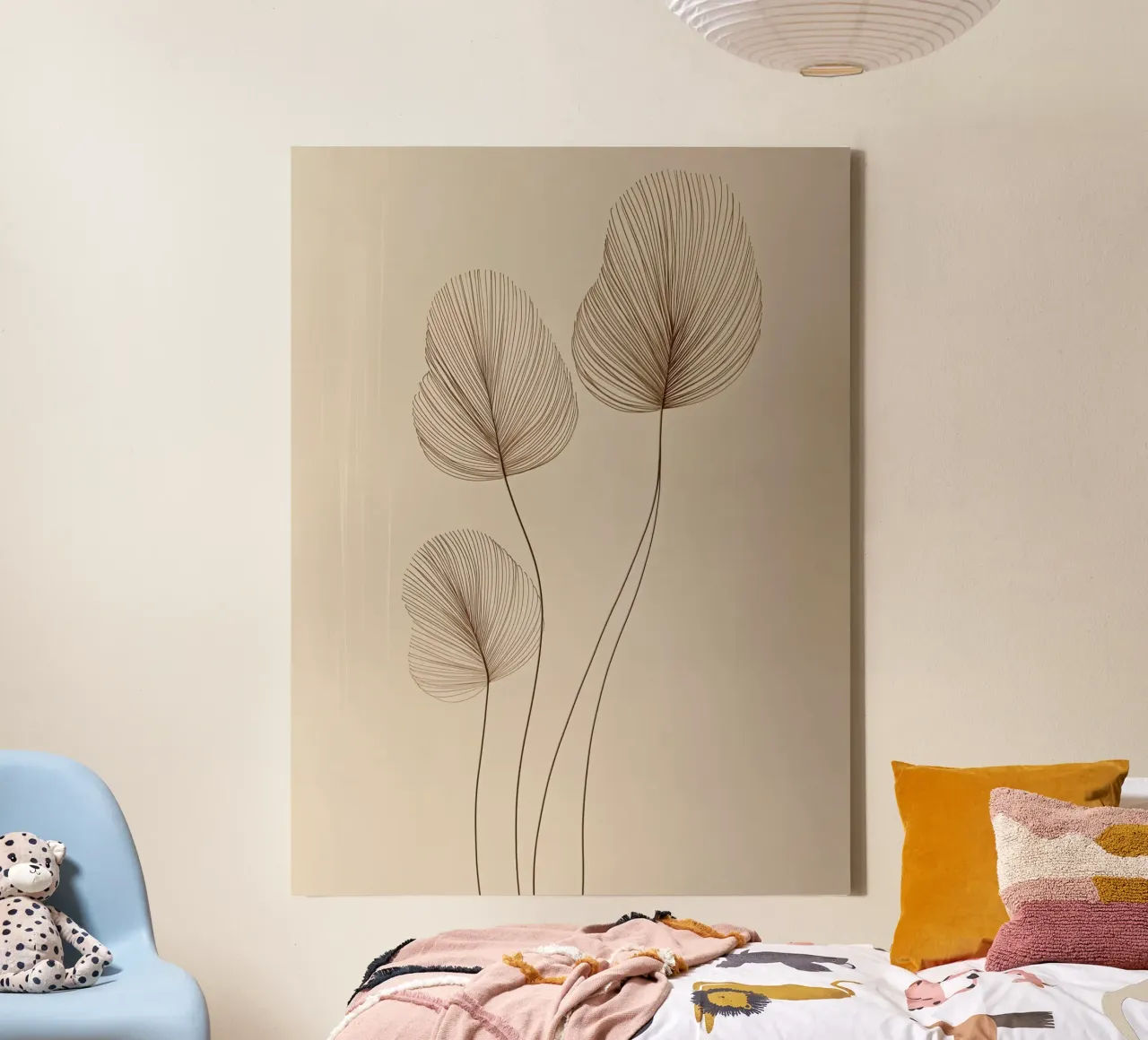Fiori secchi tela da Imagine