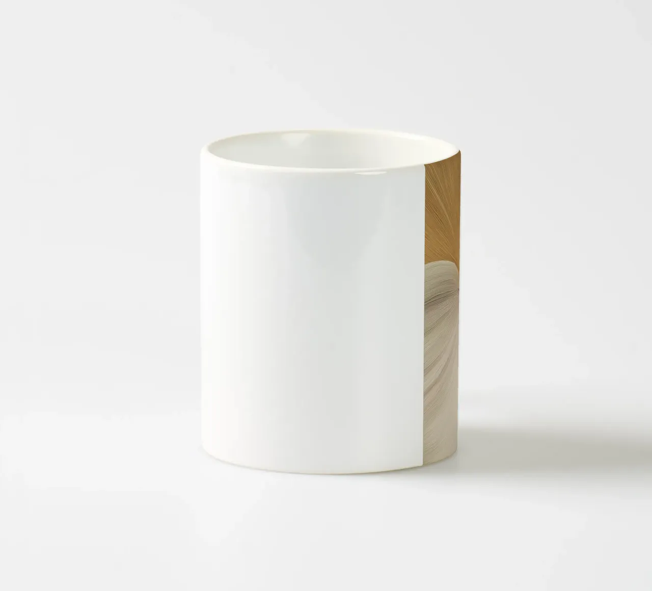 Primo piano di un fiore tazza in ceramica da Imagine