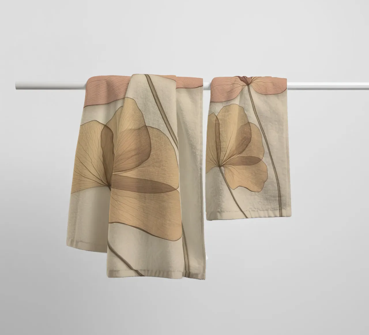Fiori secchi asciugamano da bagno da Imagine
