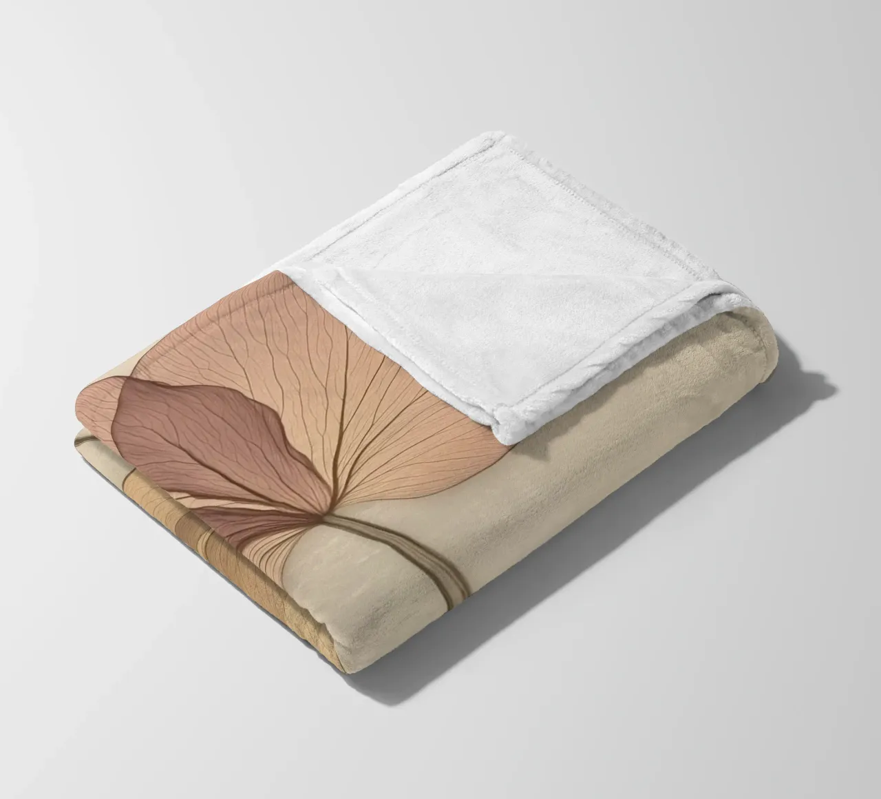 Fiori secchi coperta in pile da Imagine