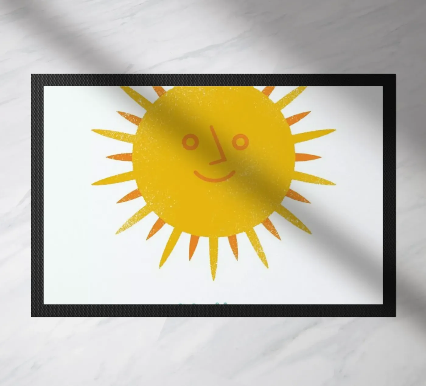 Sunshine Fußmatte von Chris Wharton