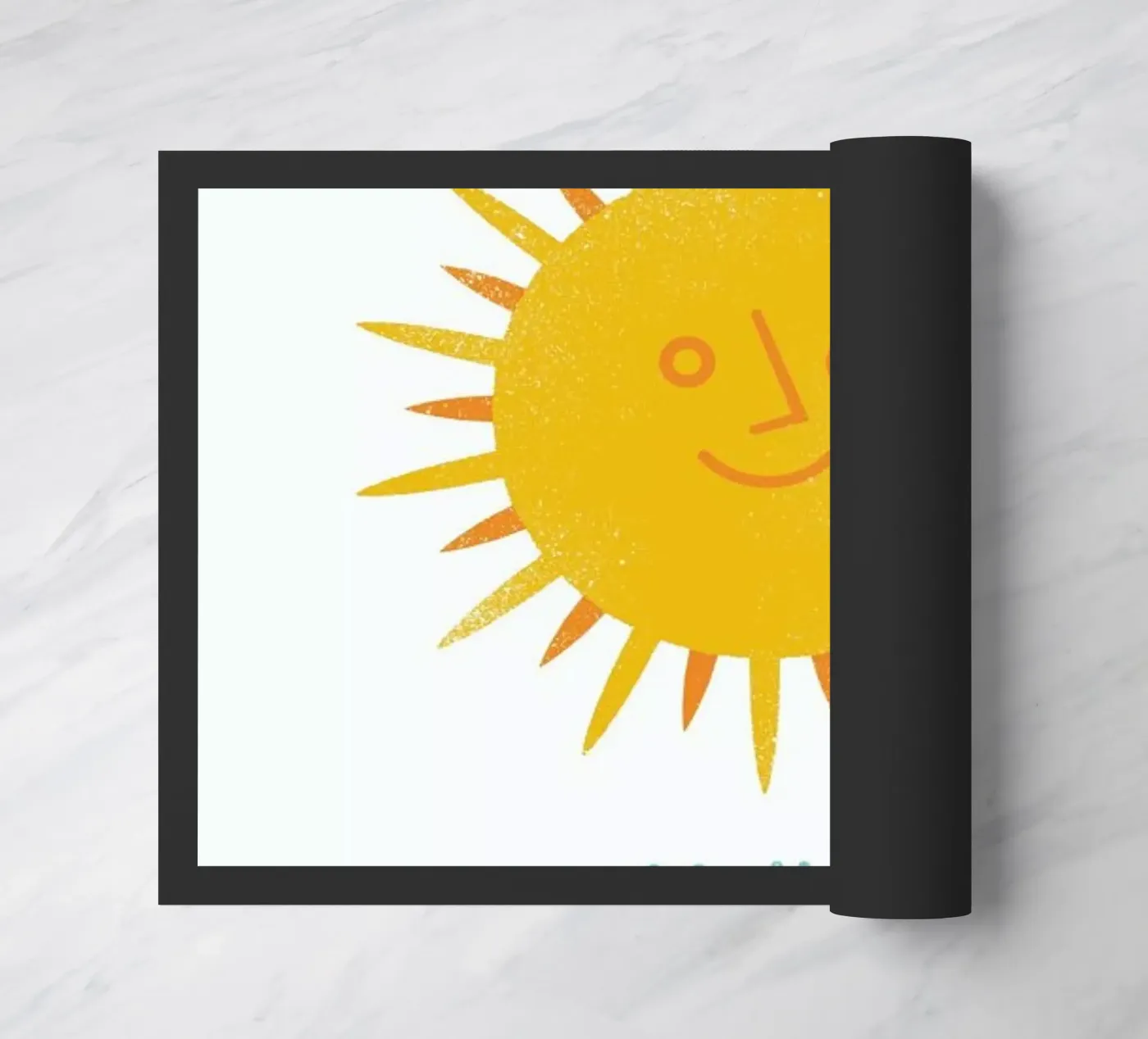 Sunshine Fußmatte von Chris Wharton